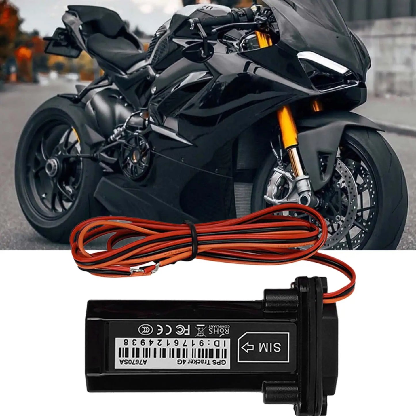 Car Tracker Waterproof Location Tracker Real-Time Vehicle Locator For Trailer Security Motorcycle Truck Taxi