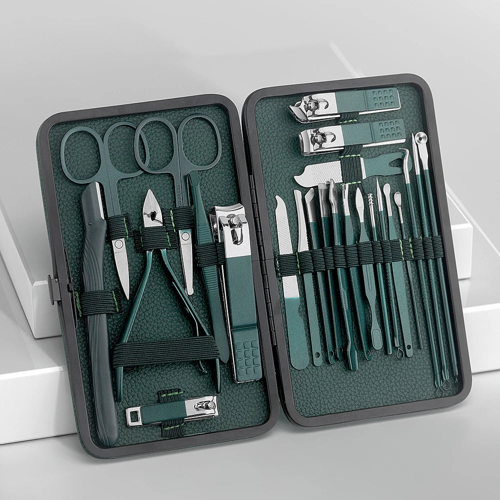 Deluxe 24-in-1 Nail Clipper & Pedicure Kit