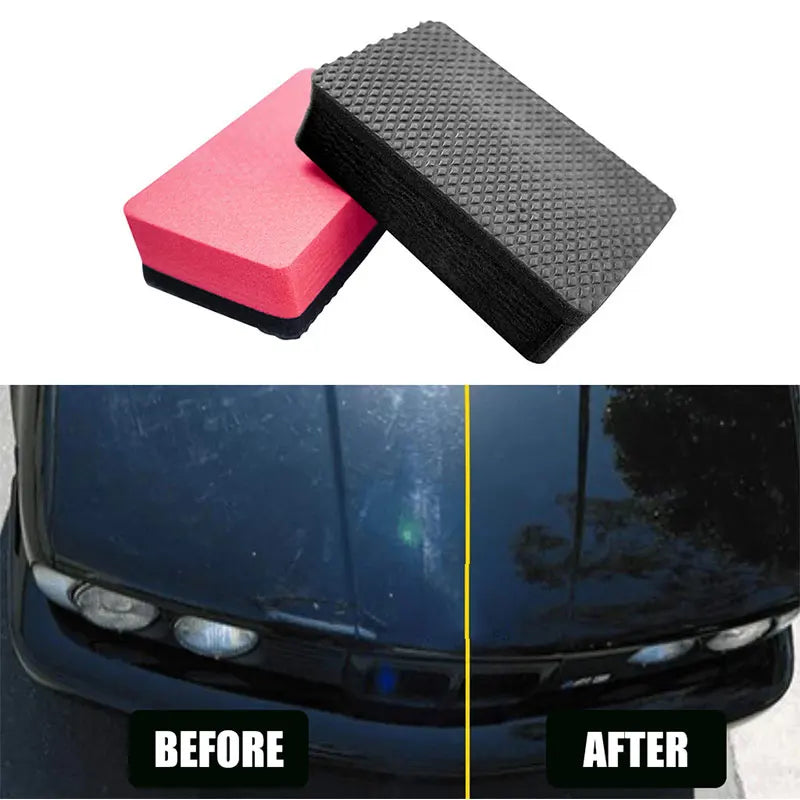 SEAMETAL Car Wash Mud Cleaner Magic Clay Bar Sponge Block Pad Remove Contaminants Before Polisher Wax For Car Wash Accessories