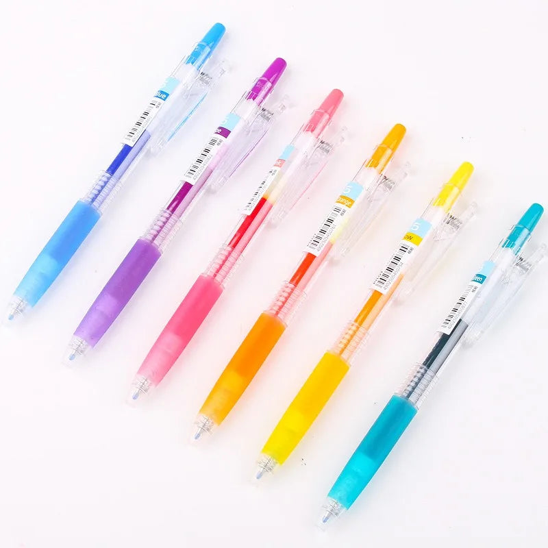 1pcs Pilot Juice Gel Pen Colorful 0.5mm Kawaii Jel Kalem Canetas Coloridas Pilot Pen School Supplies Stationery LJU-10F