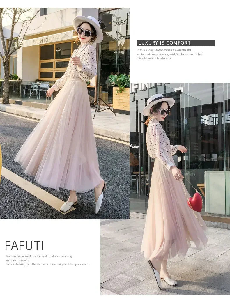 Woman Skirts Spring Summer Skirt Women's Tulle Skirt Pettiskirt Skirt Mujer Faldas Saias Mulher