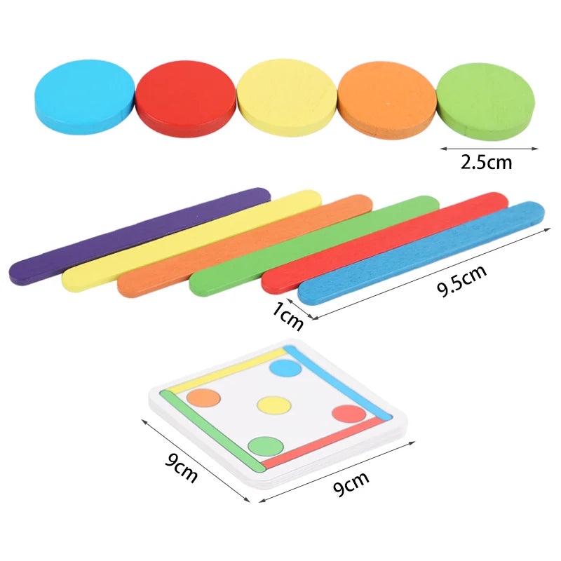 3D Tangram Math Puzzle – Interactive Building Blocks Game for Kids