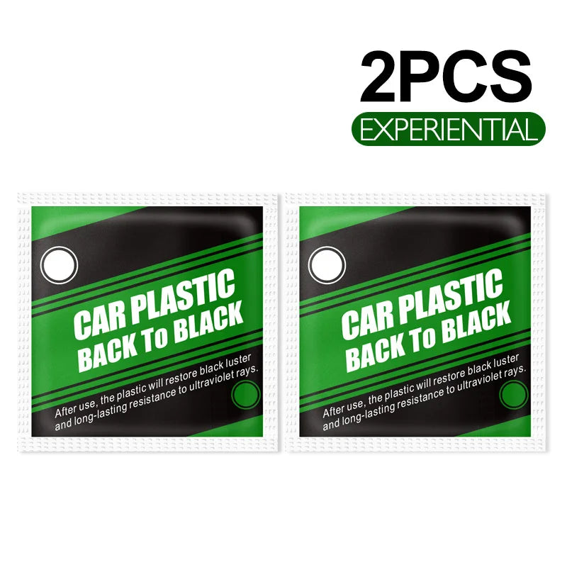 Car Plastic Restoration Coating Agent Car Plastics Restore Exterior Repair Clean Plastic Restoration Back To Black Gloss Shine