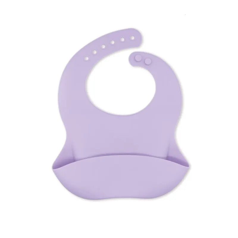 Cute Waterproof Baby Bib – Soft, Adjustable & Cartoon-Fun!