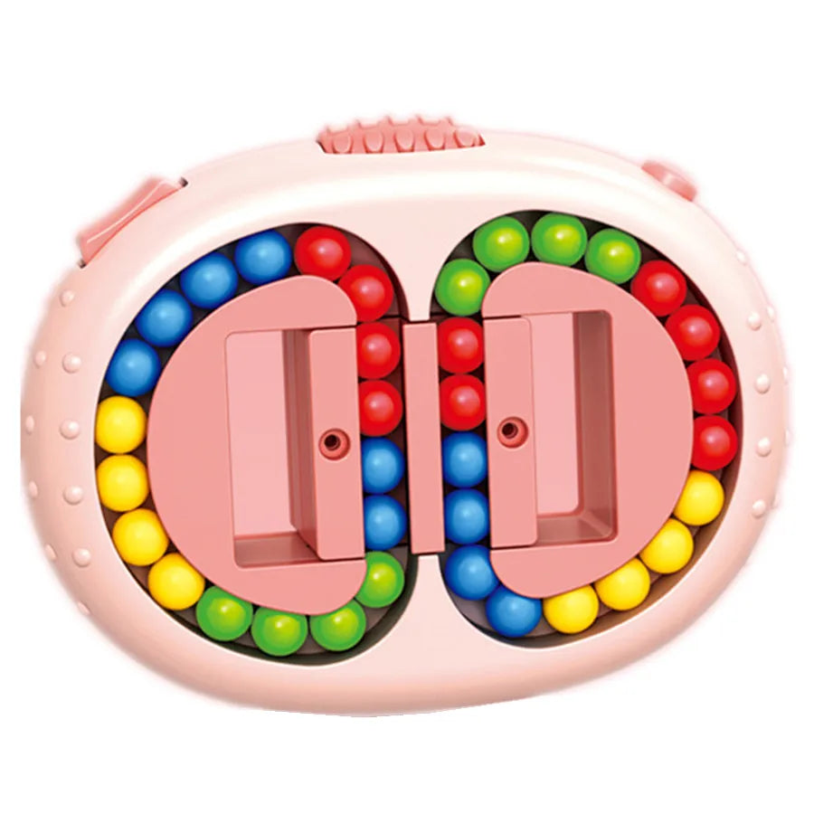 Magic Bean Cube Finger Gyro Rotating Antistress Relieve Anxiety Develop Intelligence Decompression Fidget Toy Adults Kids Gift