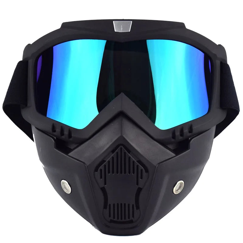 Balaclava Motorcycle Biker Skull Mask Cosplay Breathable Face Shield Military Tactics Mask Riding Motocross Helmet Face Mask Ski