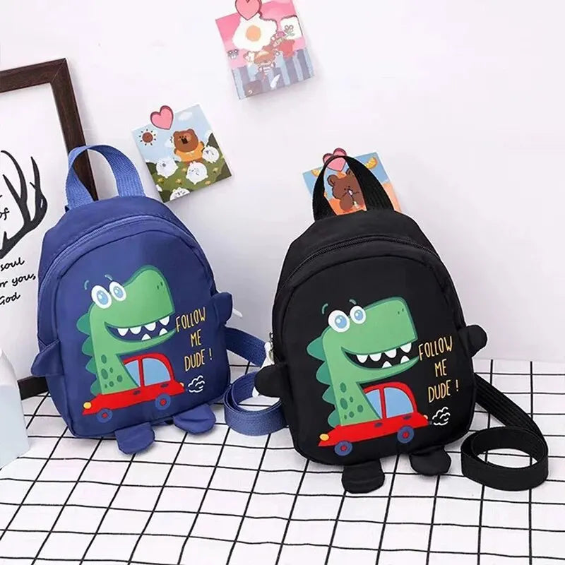 Cute Dino Kids Backpack – Safe, Fun & Ready for Preschool Adventures!