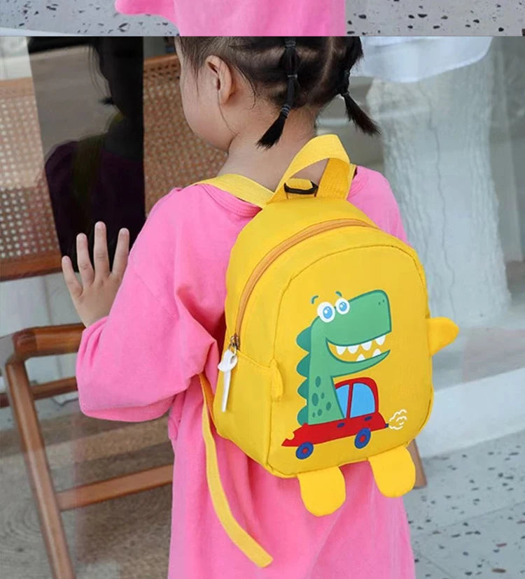 Cute Dino Kids Backpack – Safe, Fun & Ready for Preschool Adventures!