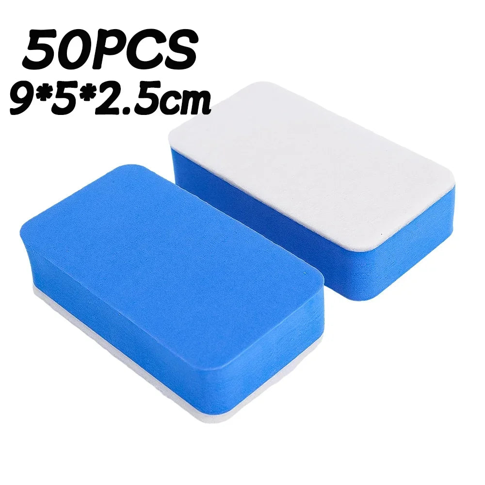 Car Oil Film Cleaning Sponge Wiper Crystal Plating Polishing Sponge Brush Car Windshield Glass Wool Felt Brush Oil Removal Tools