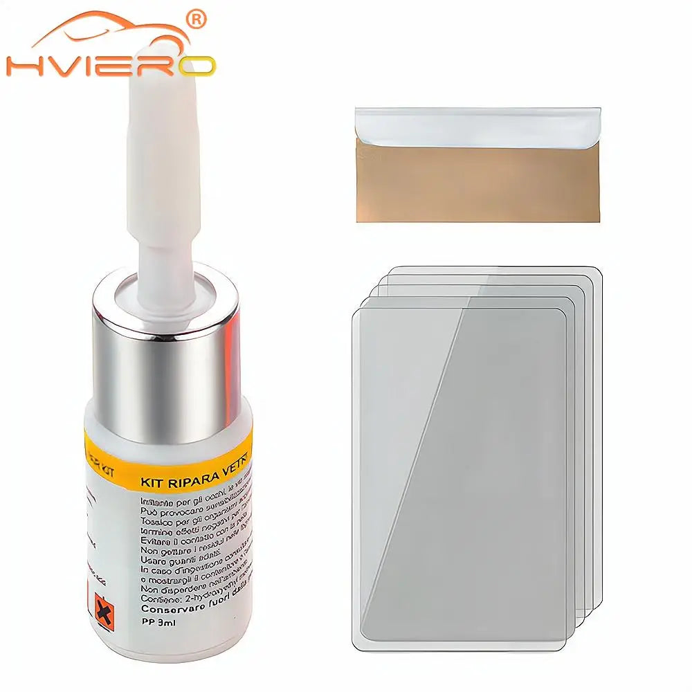 1/4/10X Car Windshield Cracked Repair Tool DIY Window Phone Screen Kit Restoration Curing Glue Auto Glass Scratch Crack Restore