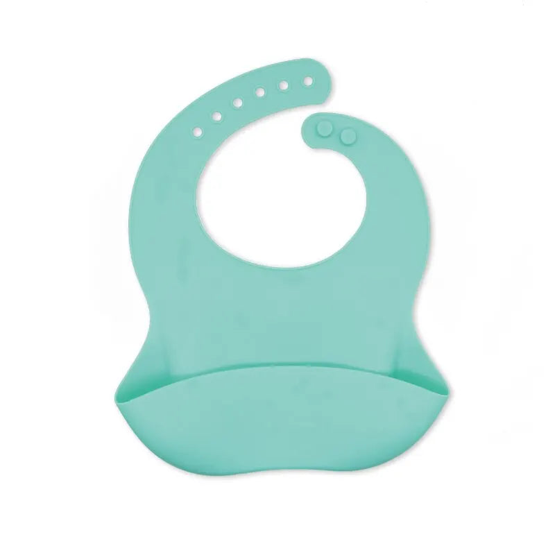 Cute Waterproof Baby Bib – Soft, Adjustable & Cartoon-Fun!