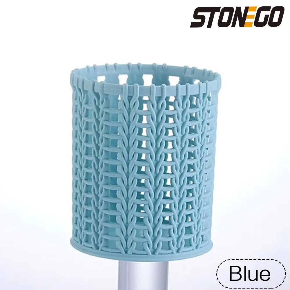 STONEGO Multi-Use Pen & Brush Holder β Cute Vase-Style Pencil Pot for Desk, Vanity & Stationery Storage (Accessories Not Included)