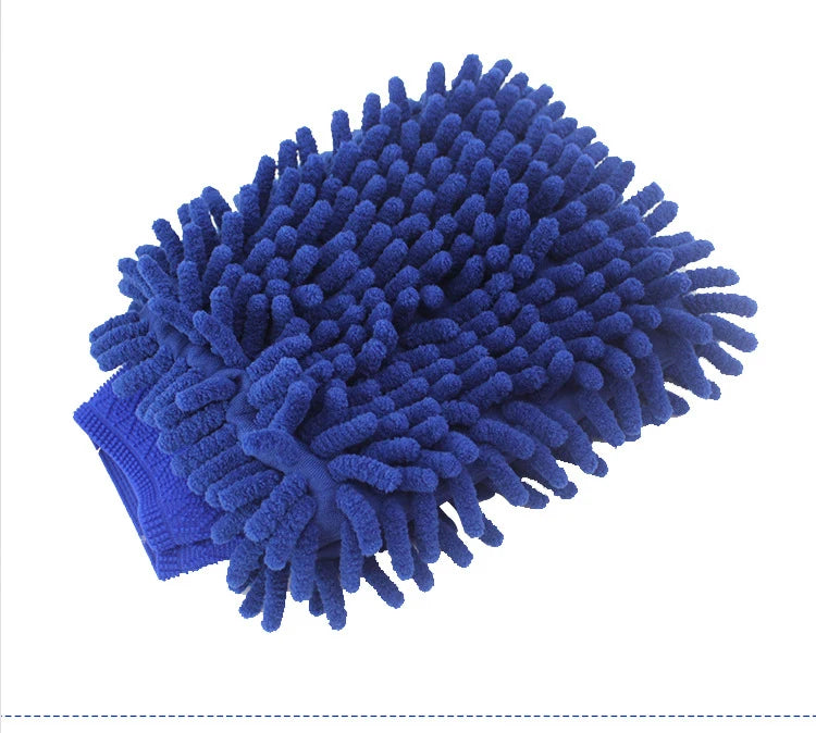 Waterproof Car Wash Microfiber Chenille Gloves Thick Car Cleaning Mitt Wax Detailing Brush Auto Care dusting gloves Glove