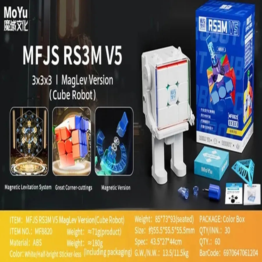 Speed Cube Galaxy – MOYU RS Magnetic Series with Pyramid, Skewb & More