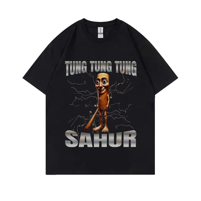 Italian Brainrot Funny Meme T-shirt Tralalero Tralala Tung Tung Tung Sahur Brr Brr Patapim Bombardiro Crocodilo Graphic T Shirts