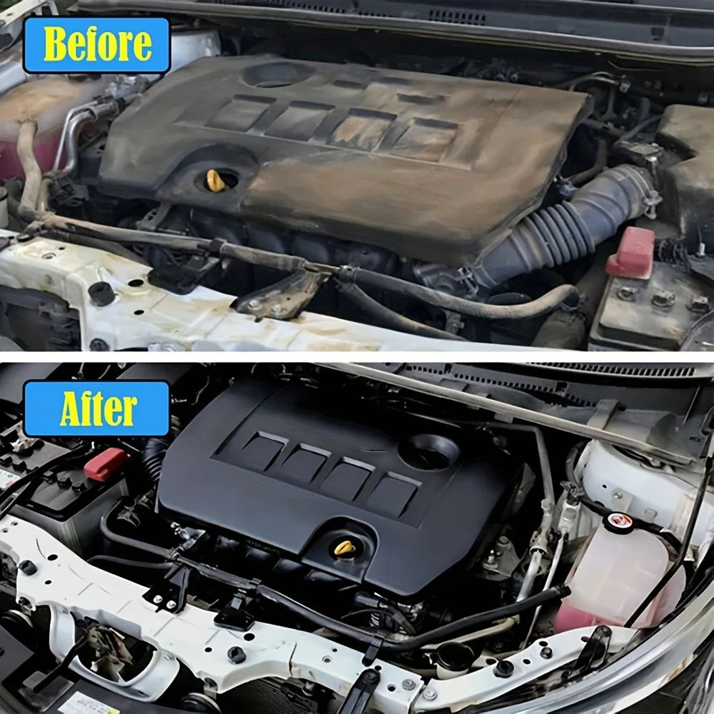 Car Engine Restorer Back To Black Gloss Car Plastic Polishing Parts Restorer - Enhances Shine & Protection Engine Polish Coating