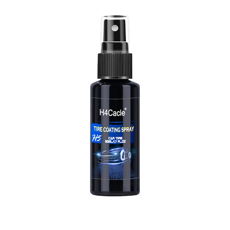 Tire Coating Spray A Quick Shining Formula for Tires Plastics and Rubbers Provides Long Lasting Luster and Protection
