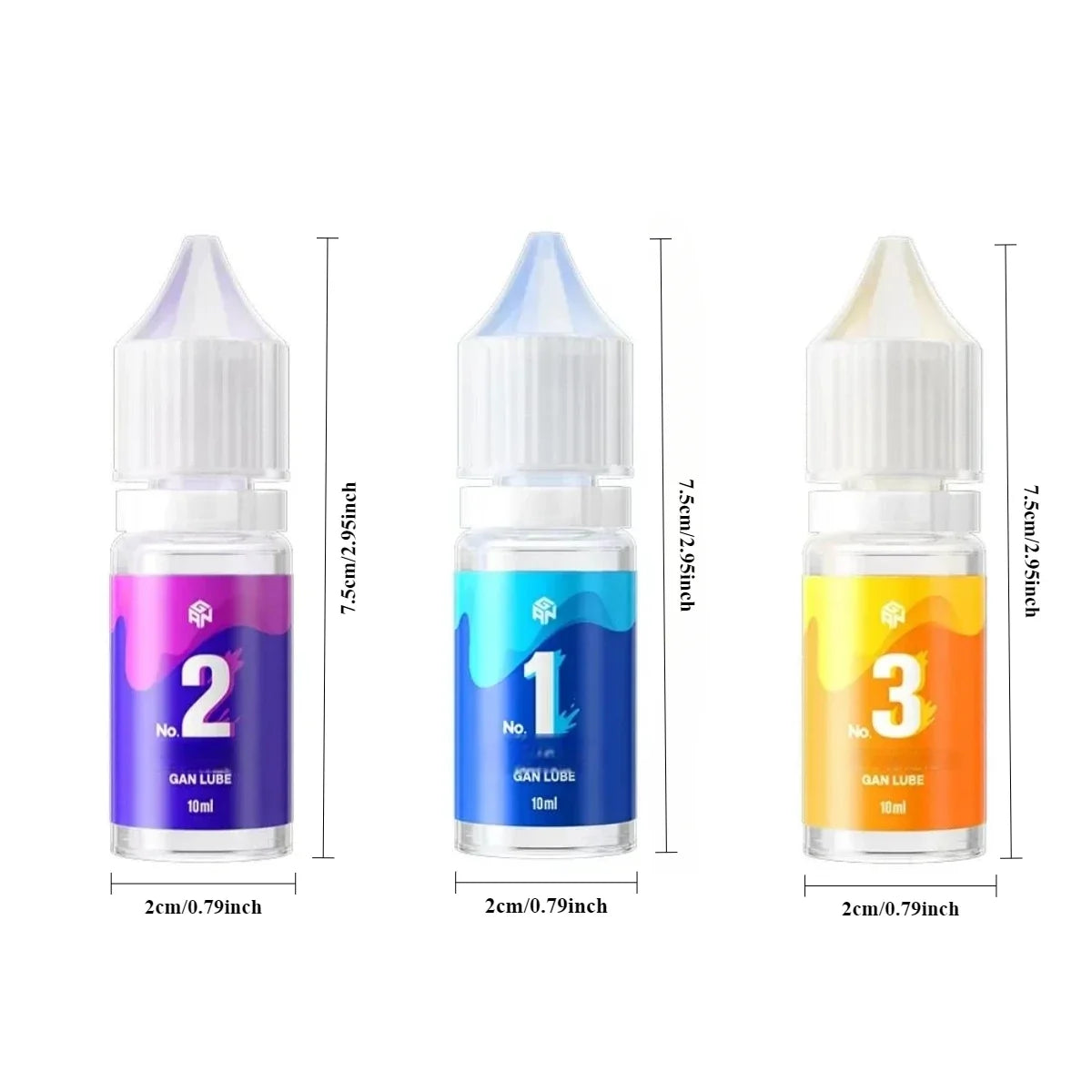 Gan Lube 1 2 3 Gan Cube Lubricant L1 Maintenance L2 Additive L3 Care Oil