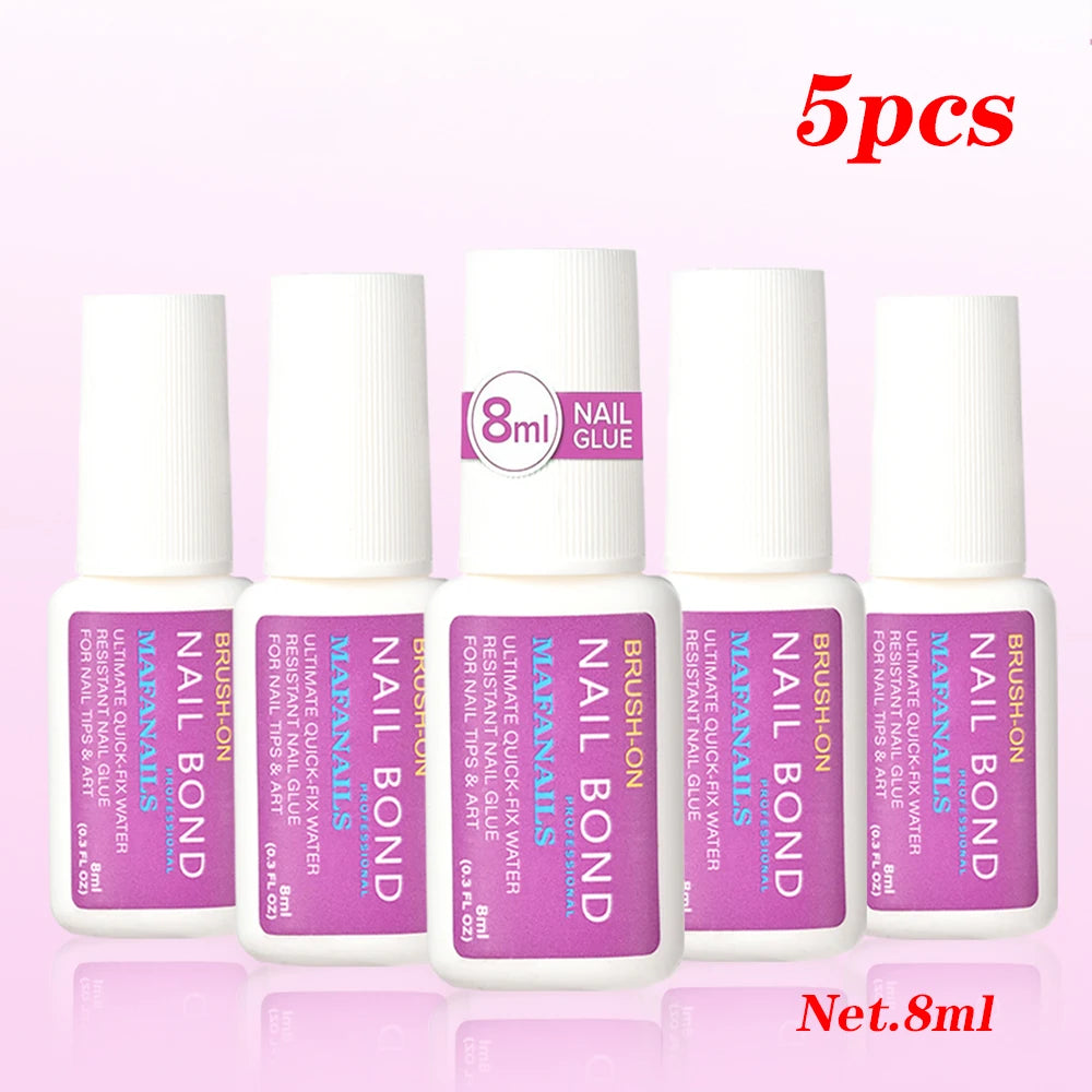 10g Nail Bond Glue β Brush-On Adhesive for Acrylic & Press-On Tips (2β10ml Options)