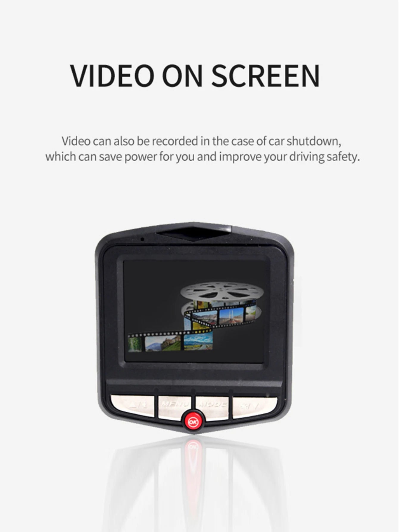 Car Monitor Car Recorder , Car Charging Single Video Recorder