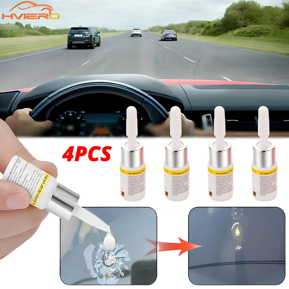 Windshield Crack Fix Kit – Easy DIY Repair for Glass & Screens!
