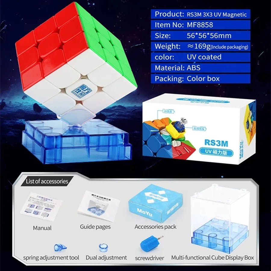 Speed Cube Galaxy – MOYU RS Magnetic Series with Pyramid, Skewb & More