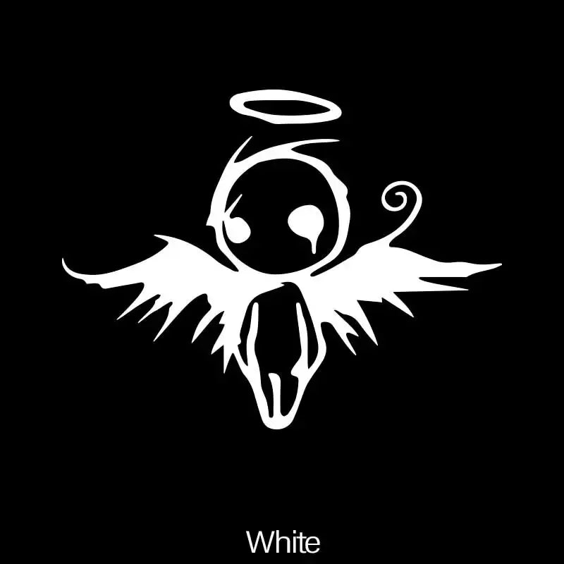 Gothic Fallen Angel of Death Stickers,cute&funny with High quality for cars trucks motorcycles &laptops!