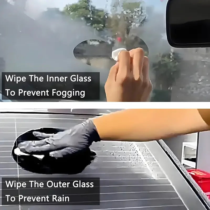 Long-Lasting Anti-Fog Spray For Car Glass And Helmets Easy Windshield And Interior Window Defogger Clear Visibility Anti-Fogging