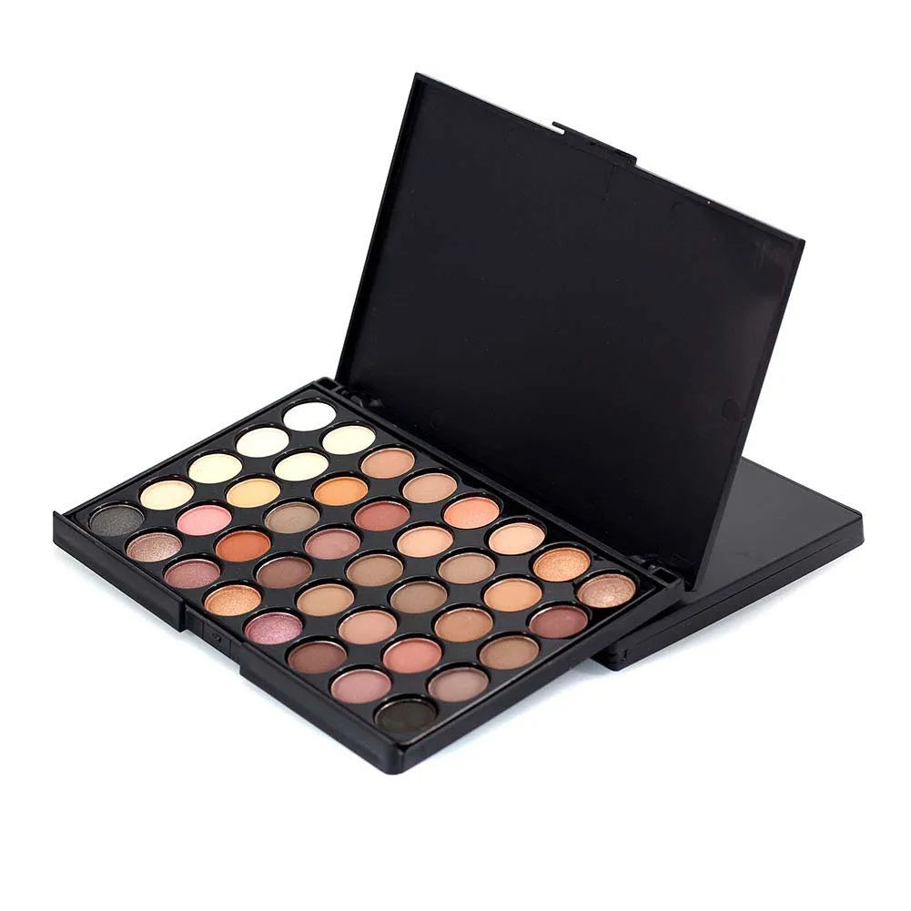 40 Color Matte Pearl Light Earth Color Eyeshadow Palette Color Display Durable Easy Makeup Waterproof Anti - Smudging