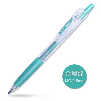 1pcs Pilot Juice Gel Pen Colorful 0.5mm Kawaii Jel Kalem Canetas Coloridas Pilot Pen School Supplies Stationery LJU-10F