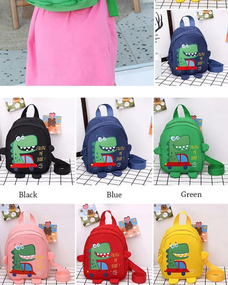 Cute Dino Kids Backpack – Safe, Fun & Ready for Preschool Adventures!