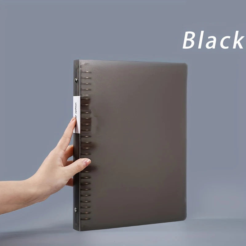 Refillable Kawaii Binder Notebook β A5/B5/A4 Loose Leaf Journal with Divider & Metal Rings for School, Study & Office Supplies