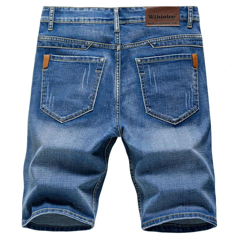 Men’s Summer Denim Shorts – Stretchy, Stylish & Built to Move!