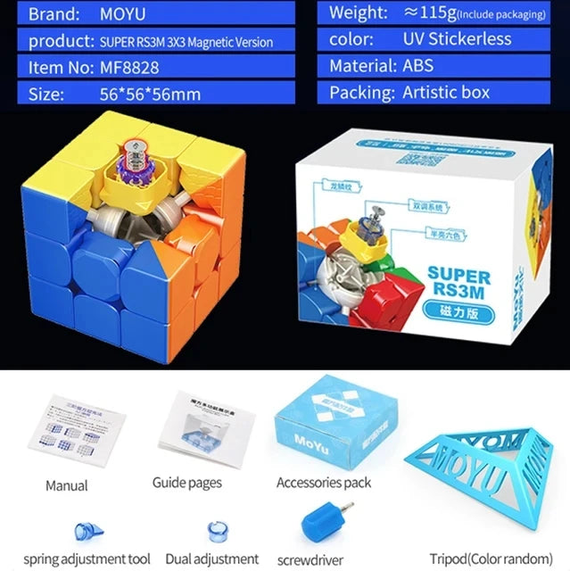 Speed Cube Galaxy – MOYU RS Magnetic Series with Pyramid, Skewb & More