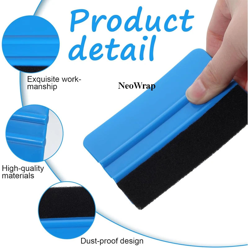 NeoWrap Car Vinyl Wrap Film Squeegee Resuable Felt Edge Scraper Auto Car Styling Sticker Window Tint Decal Applicator Tools