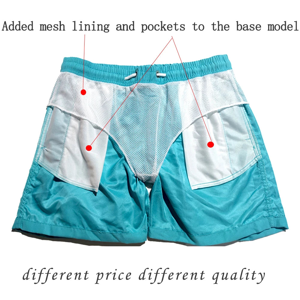 Men’s Beach Swim Shorts – Quick-Dry, Comfy & Built for Waves!