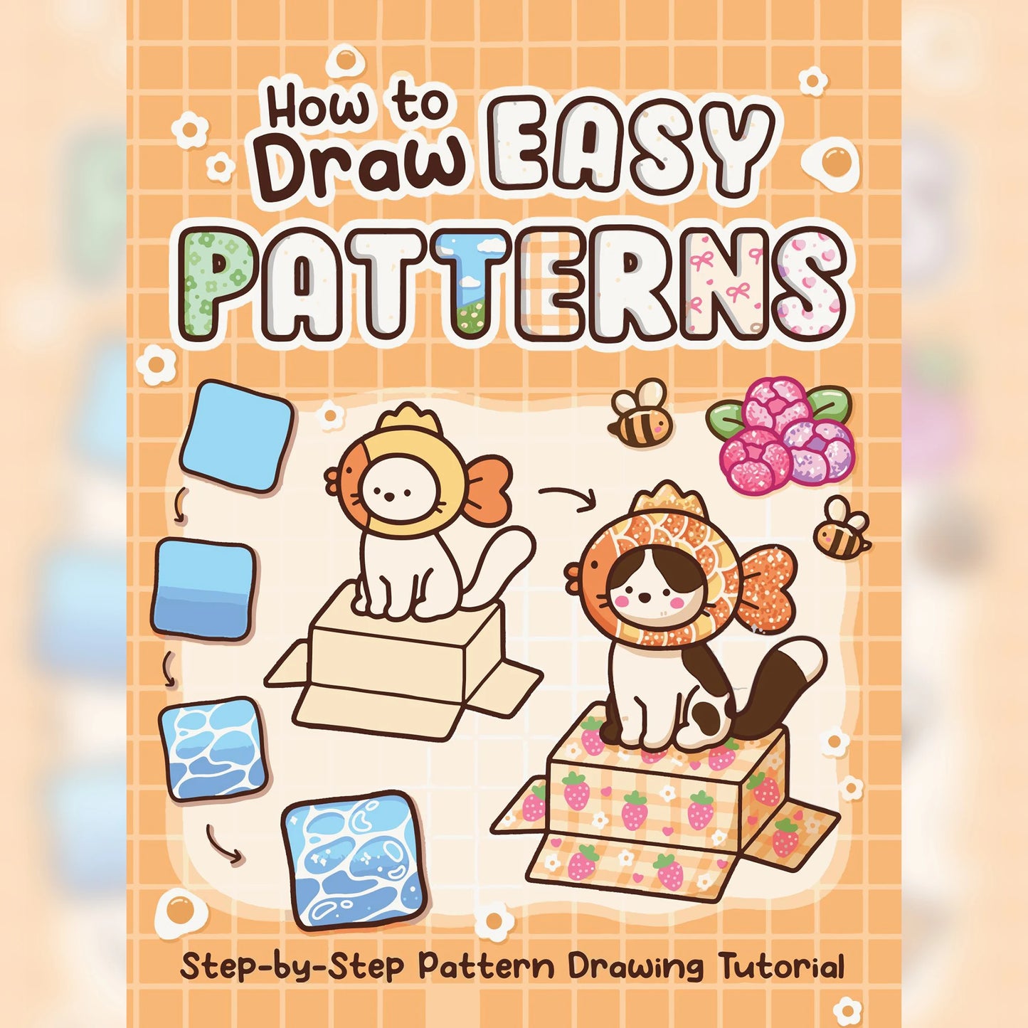 A bold and relaxing coloring book with fantastic patterns, parent-child home DIY interaction, stimulating creativity and fun