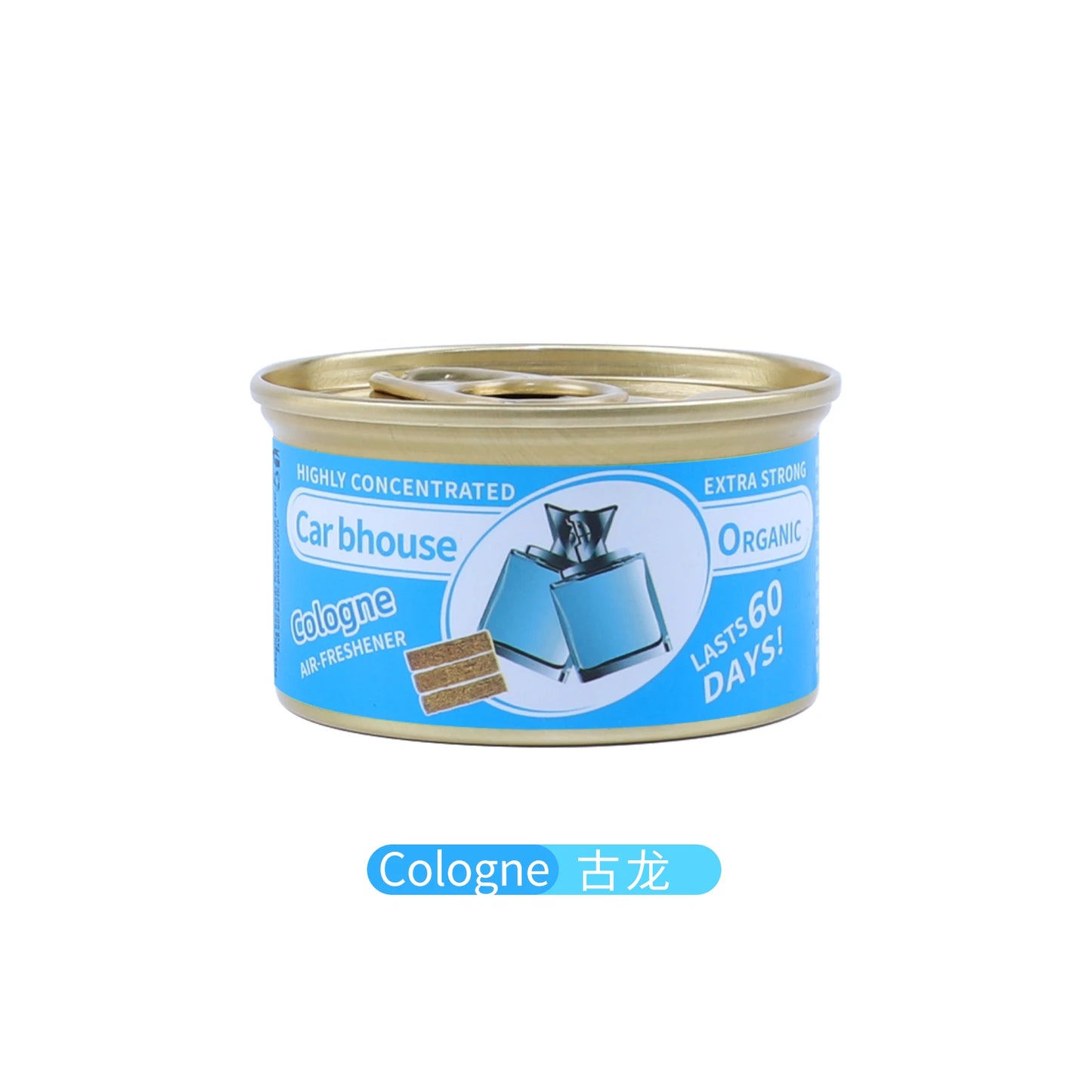 For Bathroom Car Air Freshener Gel Can Solid Car Fragrance Air Freshener Wood Block Can Air Freshener Balm For Home Long-lasting