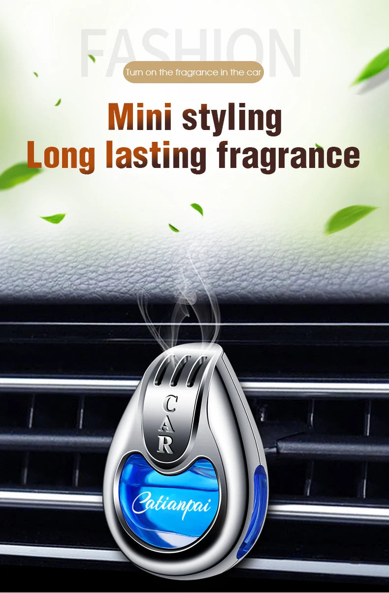 Car Air Freshener Fragrance Car Interior Air Vent Creative Diffuser Lasting Pendant Aromatherapy For Auto Smell Perfume Scent
