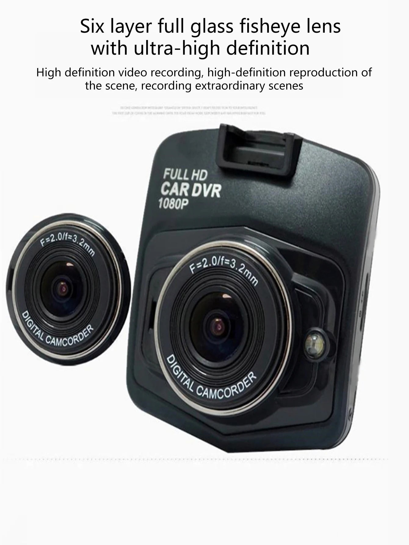 Car Monitor Car Recorder , Car Charging Single Video Recorder