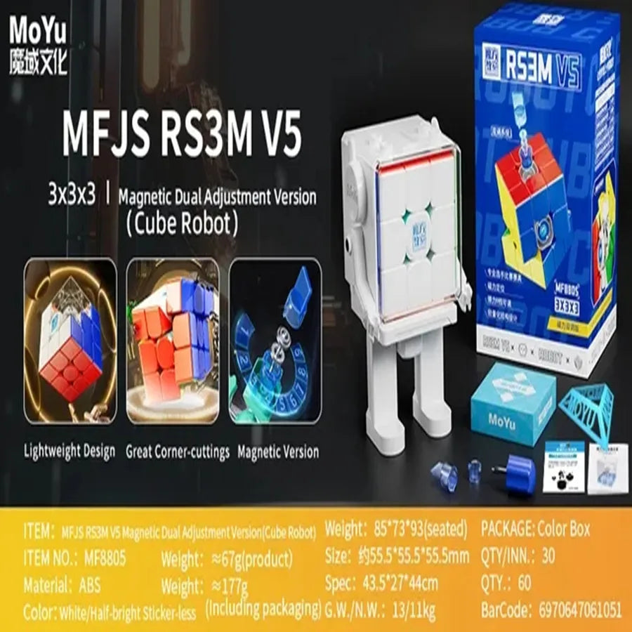 Speed Cube Galaxy – MOYU RS Magnetic Series with Pyramid, Skewb & More