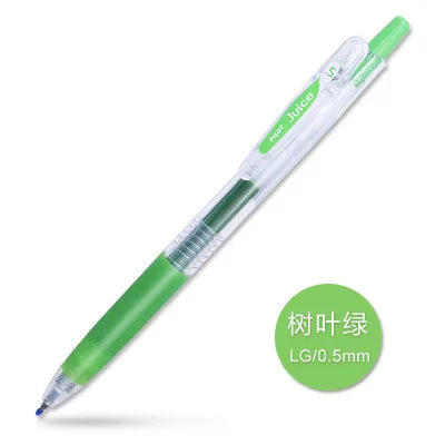 1pcs Pilot Juice Gel Pen Colorful 0.5mm Kawaii Jel Kalem Canetas Coloridas Pilot Pen School Supplies Stationery LJU-10F