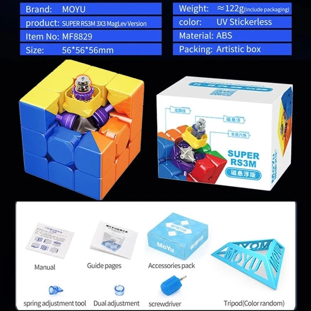 Speed Cube Galaxy – MOYU RS Magnetic Series with Pyramid, Skewb & More