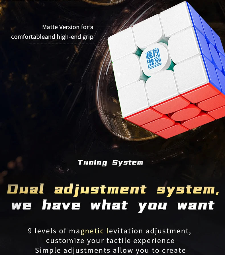 NEW 2023 MoYu RS3M V5 3X3 Magnetic Magic Speed Cube Stickerless Professional Fidget Toys RS3 M V5 Cubo Magico Puzzle