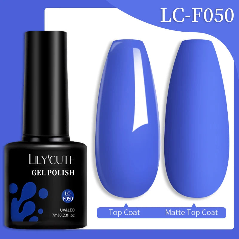 LILYCUTE Color Explosion β 184 Shades of Long-Lasting Gel Polish with Red Glitter Magic