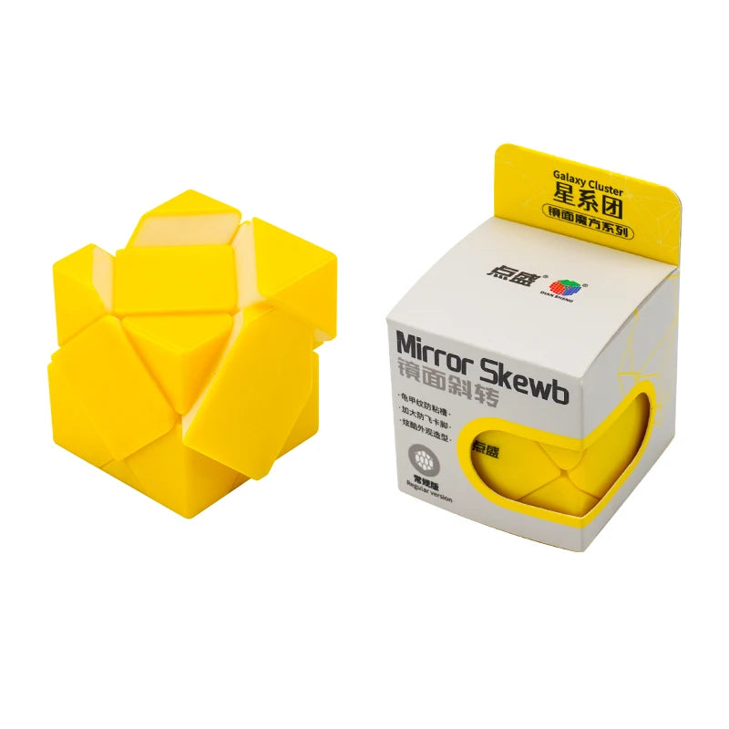 Mirror Moves – Diansheng Skewb Cube with Galaxy Closter Vibes