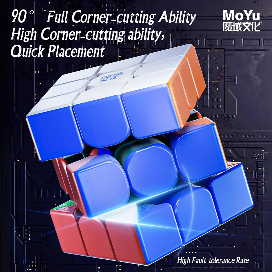 Moyu Weilong WRM V9 Ball-Core UV 3X3 Magnetic Magic Speed Cube Fidget Toys Moyu Weilong WRMV9 Maglev Cubo Magico Puzzle Gift Toy