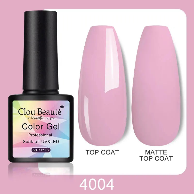Clou Beaute Color Pop β 8ml Gel Varnish for Bold, Long-Lasting Nail Art (UV/LED Cure)