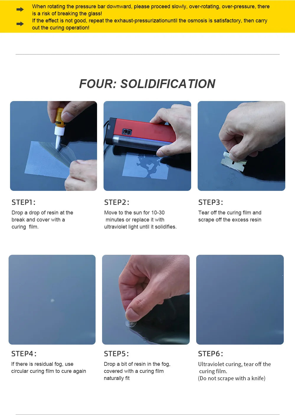 Windshield Repair Kits DIY Car Window Repair Tools Glass Scratch Windscreen Crack Restore Window Screen Polishing Car-Styling