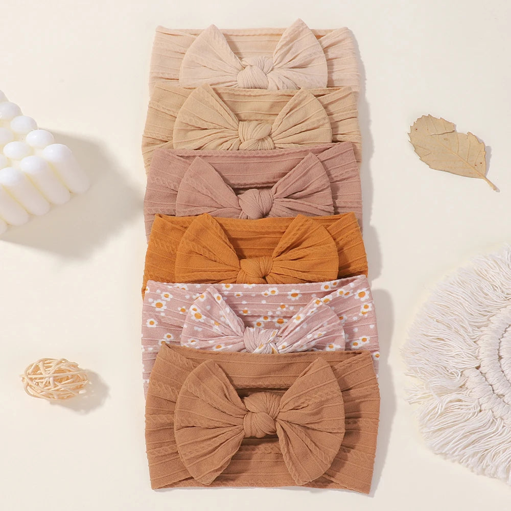 3-Pack Baby Bow Headbands – Soft, Stretchy & Sweet for Little Ones!
